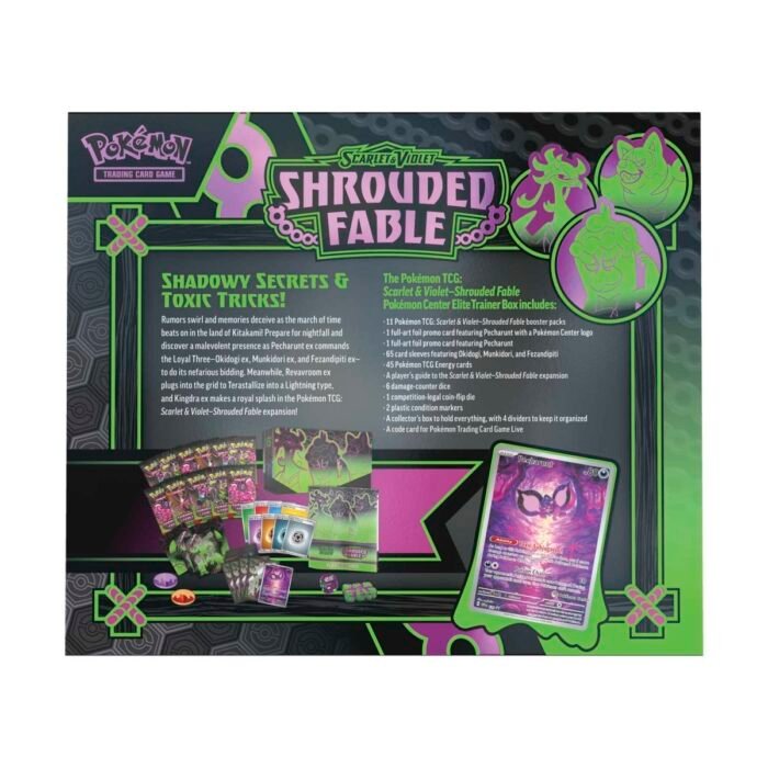 Pokémon TCG: Scarlet & Violet-Shrouded Fable Pokémon Center Elite Trainer Box - Image 10