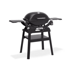 Weber Q2200N Gas BBQ with Compact Stand and Side Tables