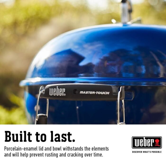 Ocean Blue Weber Master-Touch GBS C-5750 Charcoal BBQ 57cm - Image 6
