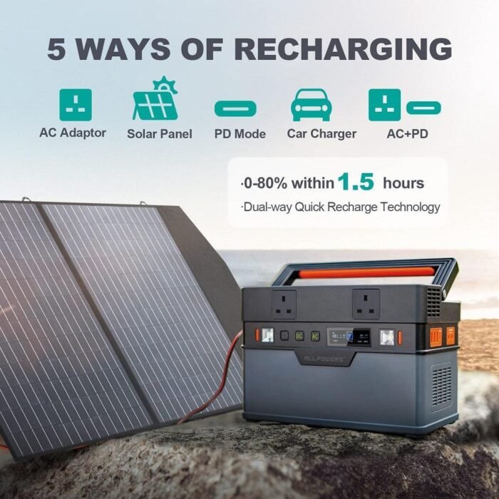 ALLPOWERS S700 Portable Power Station | 606Wh 700W