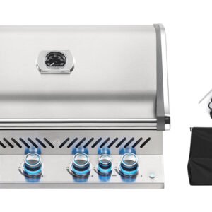 Napoleon Prestige BIPRO500 Built In Gas BBQ + Free Rotisserie & Cover