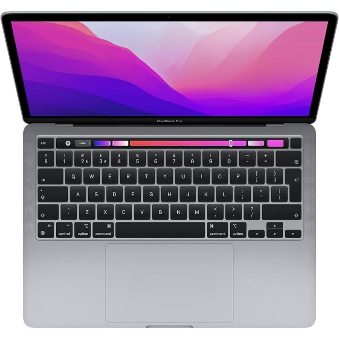 Apple 2022 MacBook Pro - M2 Chip, 13-inch Retina Display, 8GB RAM, 256GB SSD, Touch Bar - Space Grey
