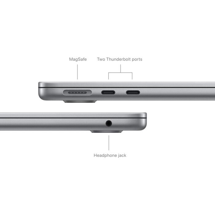 Apple 2024 MacBook Air 13-inch Laptop with M3 chip: 13.6-inch Liquid Retina Display, 8GB Unified Memory, 256GB SSD Storage, Backlit Keyboard, 1080p FaceTime HD Camera, Touch ID; Space Grey