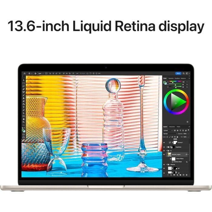 Apple MacBook Air 14,2 – M2 Chip, 8GB RAM, 256GB SSD, 13-inch, Starlight