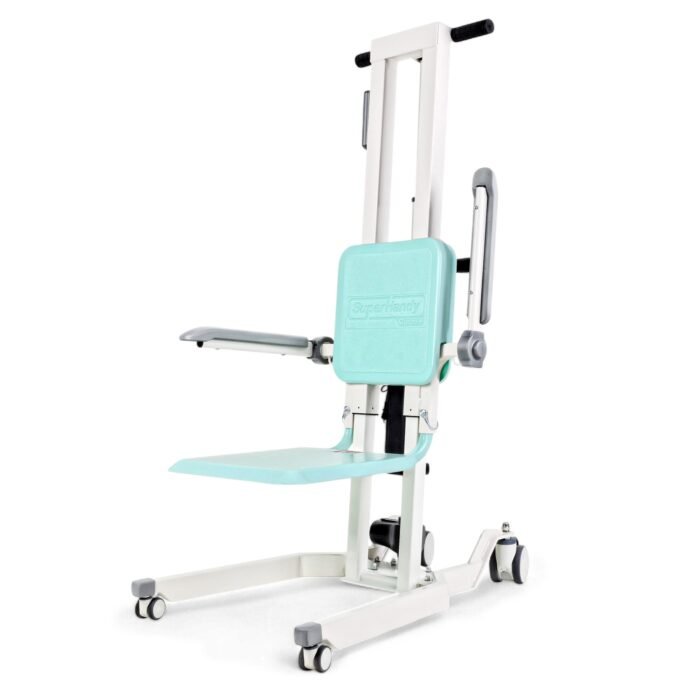 SuperHandy GoRise Electric Floor to Stand Lift – 227 kg Capacity, Standing Assistance, Portable, Adjustable, Ergonomic, Easy Storage, Patent Pending (TX (Transfer Lift))