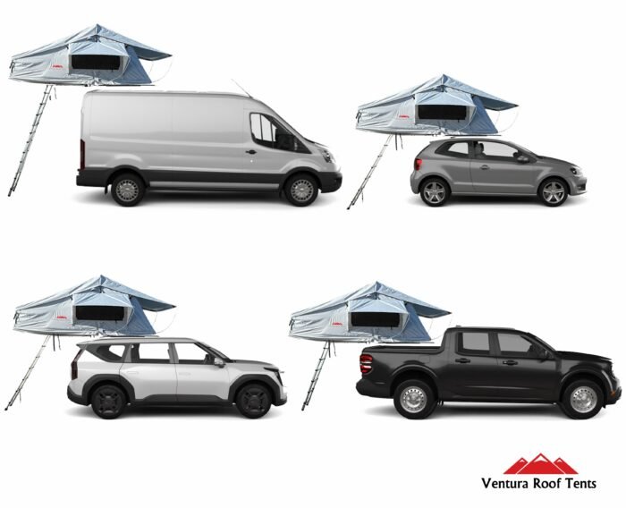 Extended Ventura Deluxe 1.4 Roof Top Tent