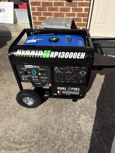 DuroMax XP13000EH 10500W/13000W Electric Start Dual Fuel Generator New photo review